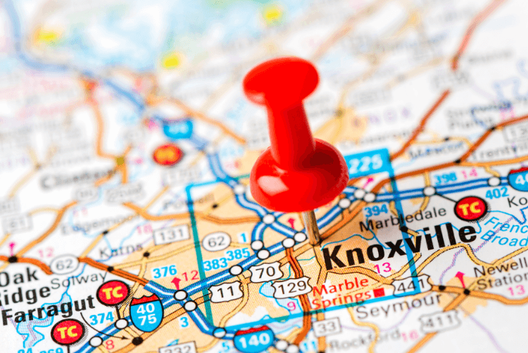 Knoxville SEO Service Area